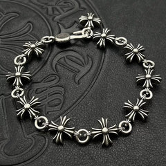 CHH Chrome heart Cross Bracelet Hip Hop Personality