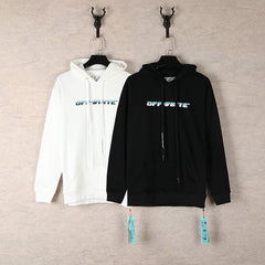 OW  hoodie gradual change arrow hoodie