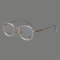 CHH Chrome Hearts Glasses Ultra Light Pure Titanium Handmade Japanese Glasses Frame