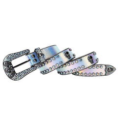 Hip-Hop Punk Rhinestone Belt Skull Punk Belt