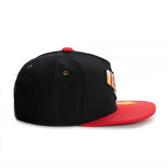Trendy flat brimmed snapback hatsspring and summer breathable sunshade