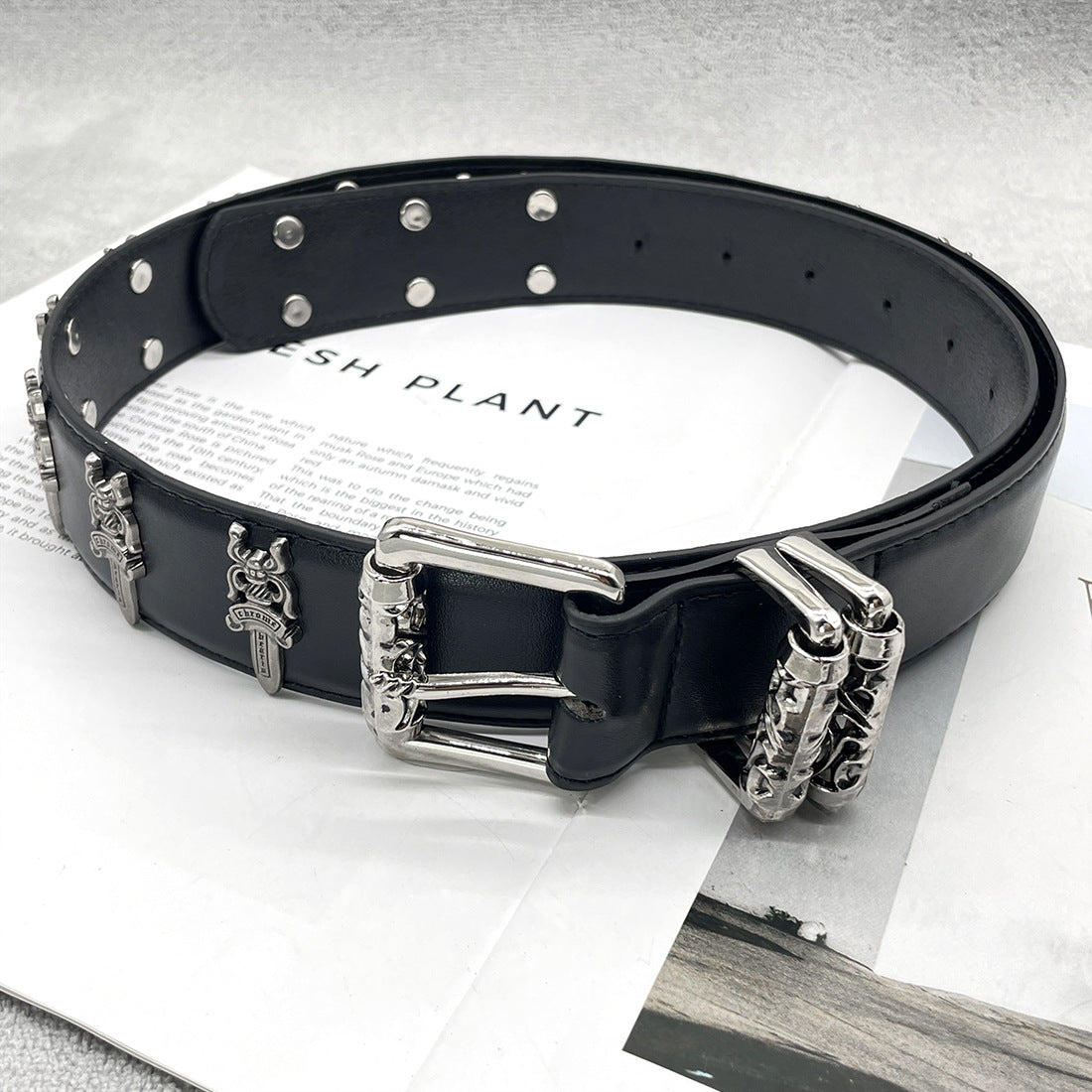 CHH Chrome Hearts Belt Punk High Street Man