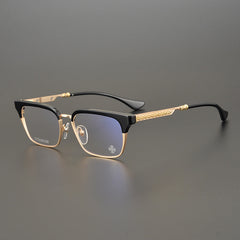 CHH Chrome Hearts Glasses Japanese handmade light luxury versatile ultra-light pure titanium glasses frame