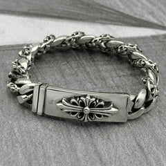 CHH Chrome heart Cross Bracelet Hip Hop Personality
