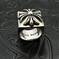 CHH Chrome heart Cross Ring Overbearing Men's Ring