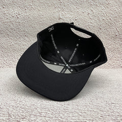 DC Classic Big Logo Embroidery Baseball Cap Skateboard Hip Hop Flat-brimmed Hat Sports Visor