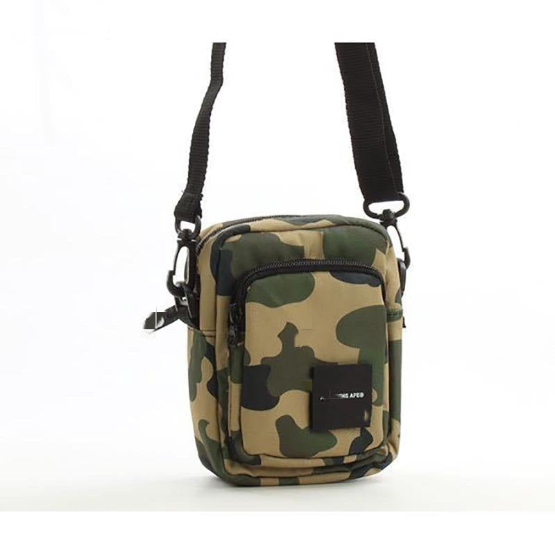 Bathing ape BAPE Bag shoulder mobile phone bag messenger bag
