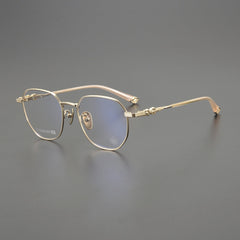CHH Chrome Hearts Glasses Ultra Light Pure Titanium Small Frame Vintage Glasses Frame