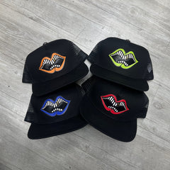 CHH Crowe red lip hat sun hat
