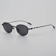 Chrome Hearts Sunglasses Pure Titanium Ultra Light Color Changing Sunglasses