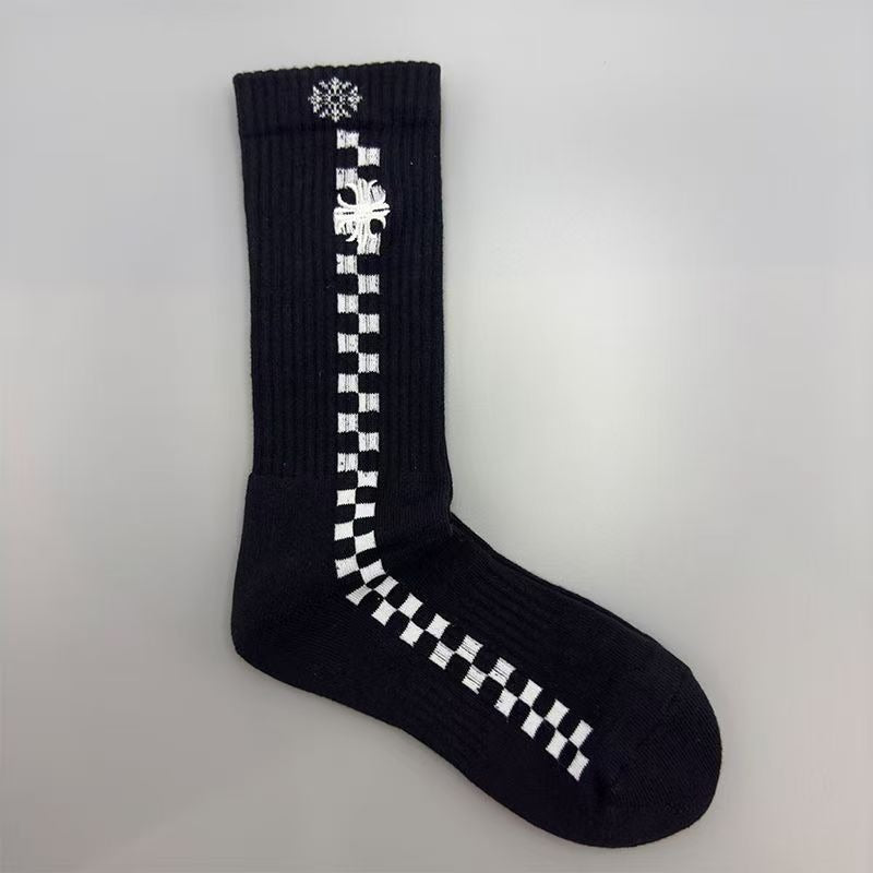 CHH Chrome Hearts Socks plaid