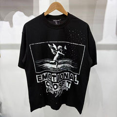 MIXED EMOTION T SHIRTS High-quality streetwear made from 260g pure cotton fabric.