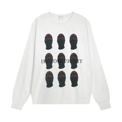 IH NOM UH NIT Crew neck sweatshirt High-quality pure cotton streetwear style