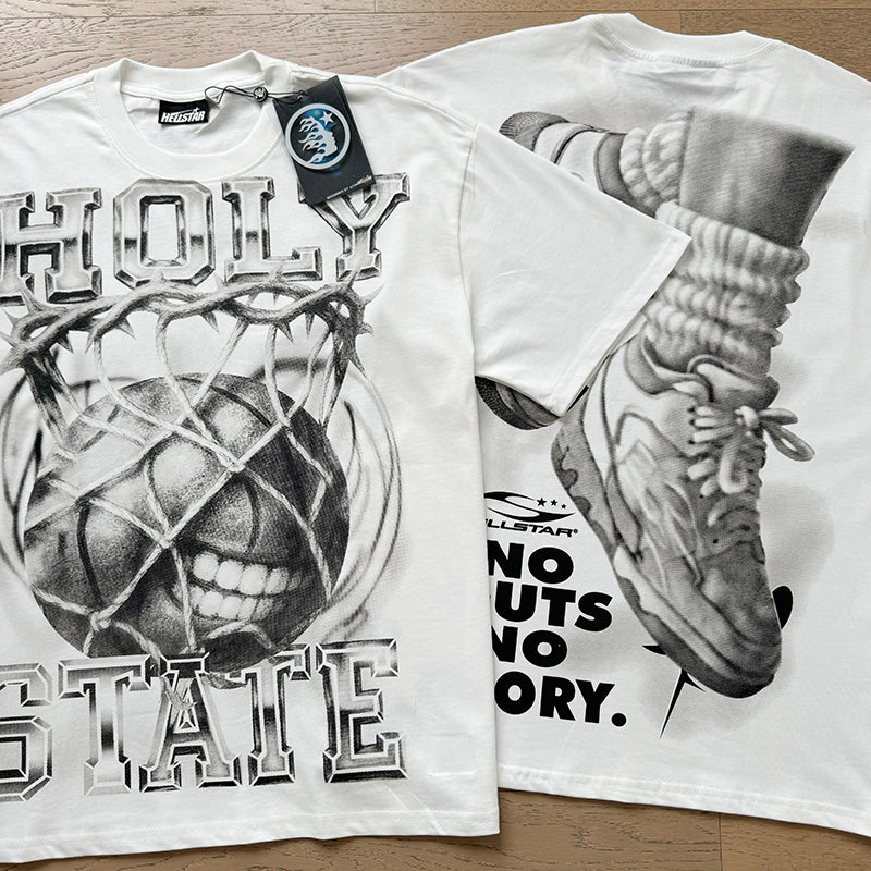 Hellstar T-Shirt High-quality pure cotton high-street clothing