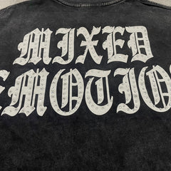 MIXED EMOTION T SHIRTS High-quality streetwear made from 260g pure cotton fabric.