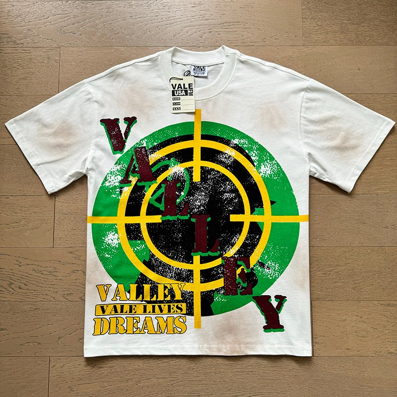 Valeforever Vale T Shirts Distressed-print high-street style