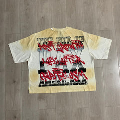 RARE PEACE T SHIRTS High-quality streetwear made from 260g pure cotton fabric.