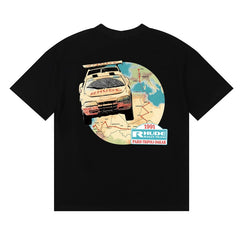 Rhude T Shirts Circular printed pattern