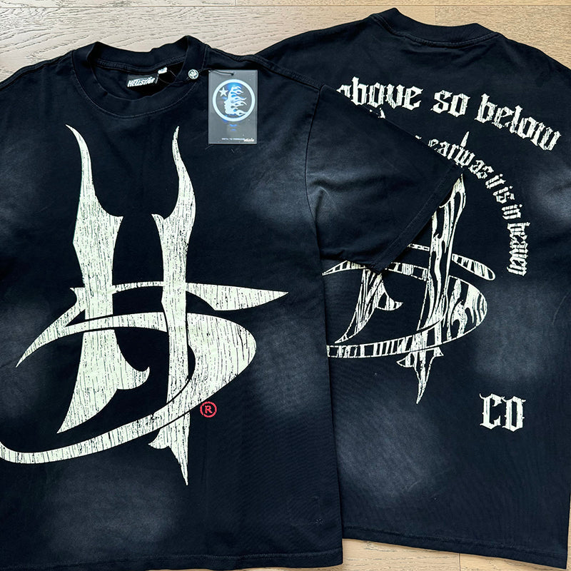 Hellstar T-Shirt High-quality pure cotton high-street clothing