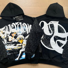 MIXED EMOTION New Cutting-Edge Versatile Hoodie