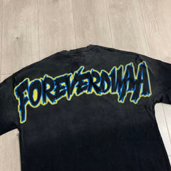 DUAA T shirts White ink direct-to-film (DTF) printing with trendy Western-style rhinestone designs.