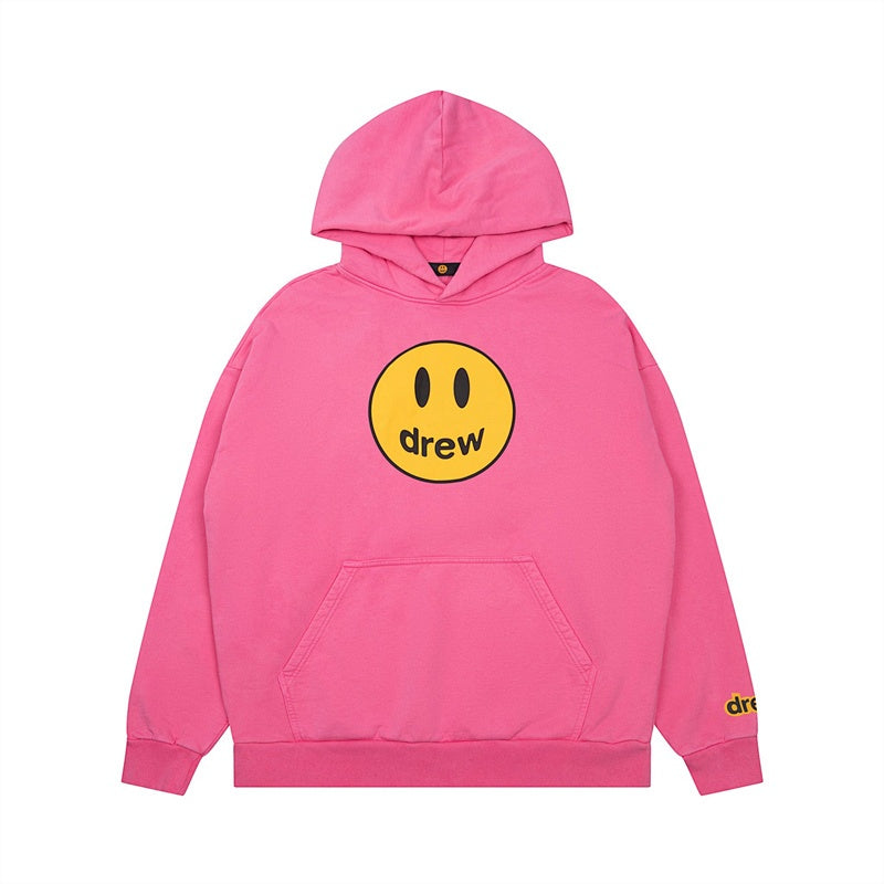 DREW HOUSE Hoodie Textured pink pure cotton
