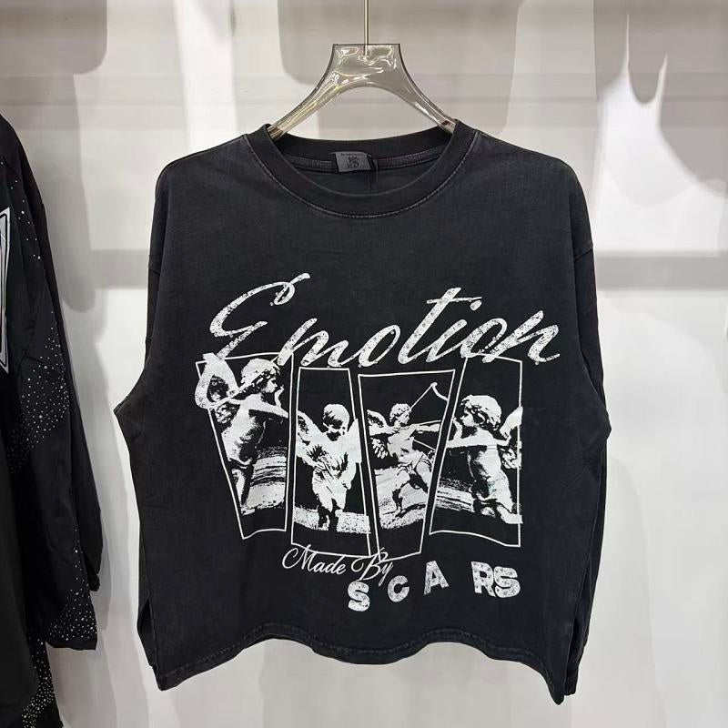 Mixed Emotion Long Sleeve Shirts