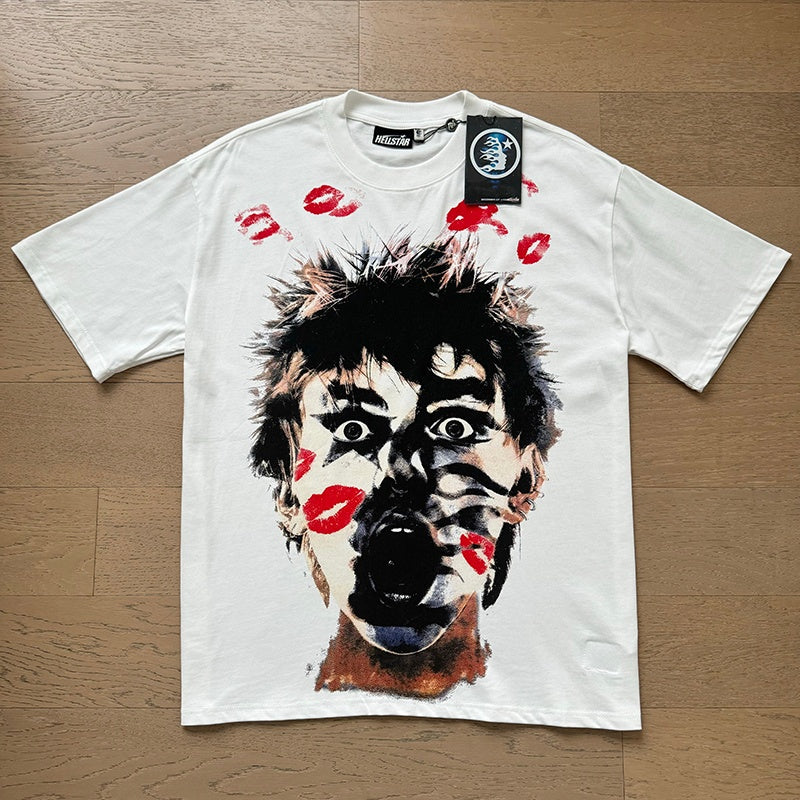 Hellstar T shirts High-street style, pure cotton, loose fit