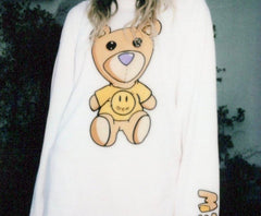 DREW HOUSE Long-sleeved Adorable little bear with an incredible texture.