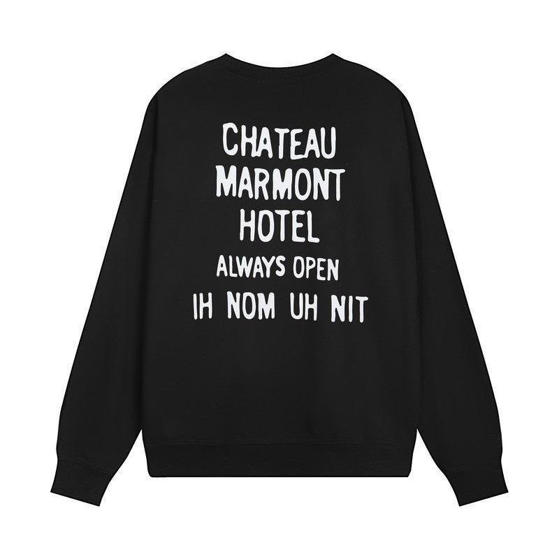 IH NOM UH NIT Crew neck sweatshirt High-quality pure cotton streetwear style