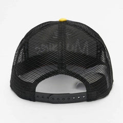 Trendy flat brimmed snapback hatsmesh breathable