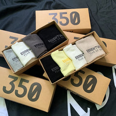 Men socks spring and summer lettersocks