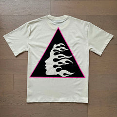 Hellstar T Shirts Retro style high street trend High-quality pure cotton high-street clothing