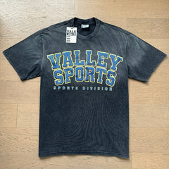 Valeforever Vale T Shirts Washed black with a distressed finish