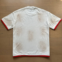 Valeforever Vale T Shirts White distressed wash-effect print