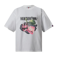 ICECREAM T Shirts rhinestones