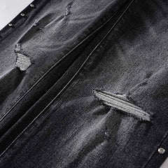 Mens trendy purple jeans 100% cotton Jeans #PU113