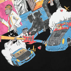 Revenge T Shirts High-quality streetwear with trendy Painted decoration