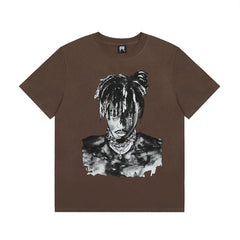 Revenge T Shirts High-quality streetwear with trendy Painted decoration