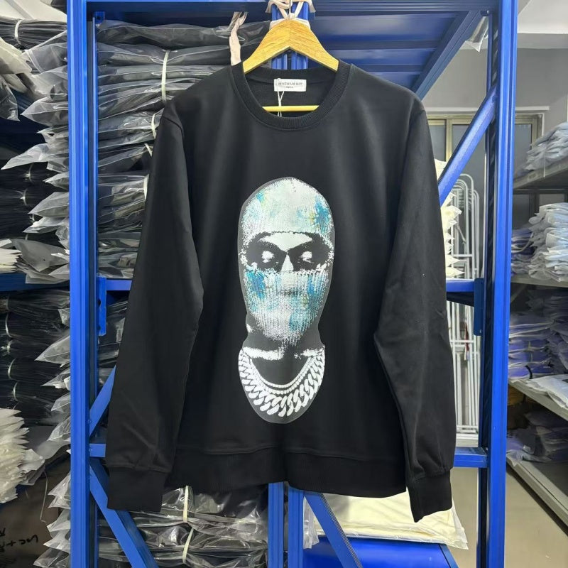 IH NOM UH NIT Crew neck sweatshirt High-quality pure cotton streetwear style