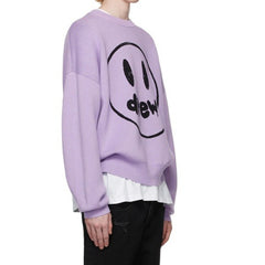 DREW HOUSE Knitwear Purple smiley face