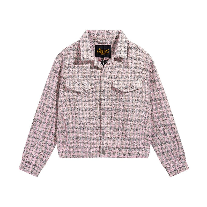 DREW HOUSE Jacket  Pink embroidered Chanel-style piece