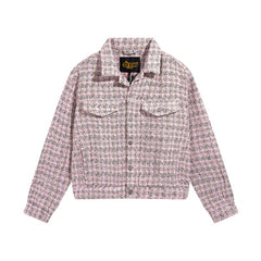 DREW HOUSE Jacket  Pink embroidered Chanel-style piece