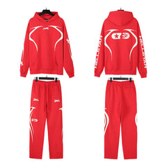 Hellstar Hoodie And Pants Two-Piece Set High-quality pure cotton high-street clothing