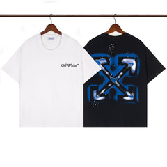 OFF WHITE T SHIRTS High-quality pure cotton high-street style
