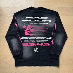 Hellstar Long Sleeve Shirts High-quality pure cotton high-street clothing
