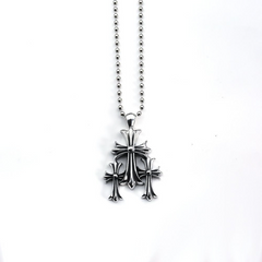 CHH Chrome heart Cross Necklace Vintage Cross Pendant Men's and Women's Necklaces