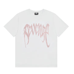Revenge T Shirts High-quality streetwear with trendy Painted decoration