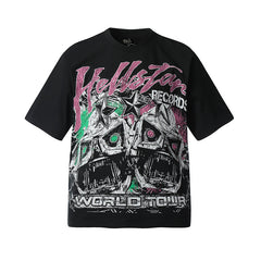 Hellstar T-shirt Direct Printing Pattern High-quality pure cotton high-street clothing