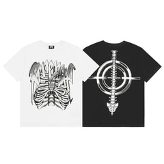 Revenge T Shirts High-quality streetwear with trendy Painted decoration